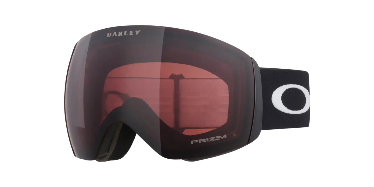 Маска Oakley flight deck l matte black w prizm garnet , Розмір: L (MD)