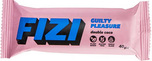 Енергетичний батончик Fizi Fizi Guilty Pleasure Bar 40г подвійний кокос