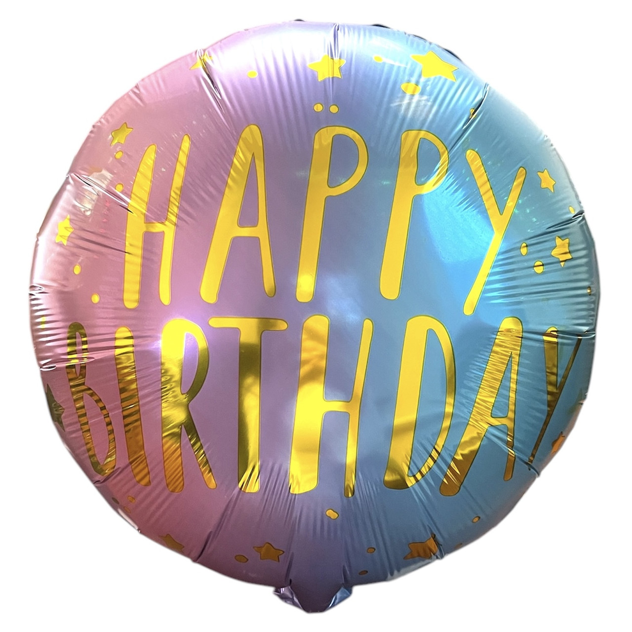 Куля кругла Happy Birthday (Китай) (ПОТЕРТОСТІ)