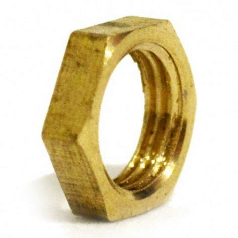 Контргайка Дніпро 1/4 внутрішнє різьблення латунь, фото 1