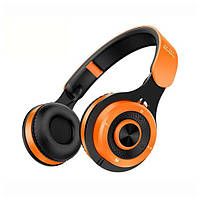 Bluetooth навушники XY-221- помаранчевий
