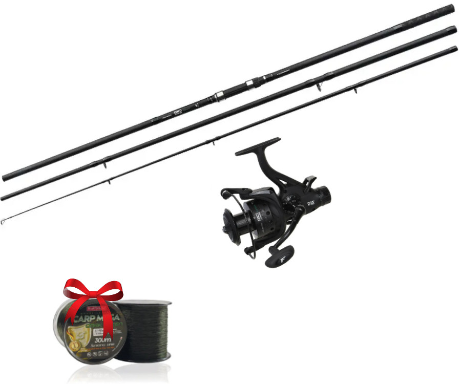 Набір на карпа(Вудилище Sensor Big Game 3.6m + Катушка Flagman Sensor Big Game Carp 6000 + Ліска в подарок), фото 1