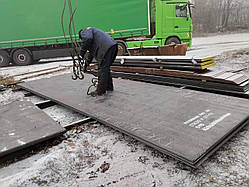 Лист С45 (ст.45) товщина 40мм (Болгарія)