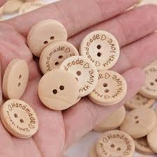 Дерев'яні гудзики handmade