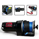 Лебідка автомобільна Profinstrument 2500Lbs (1140 кг, 12 В) на квадроцикл, фото 3