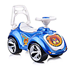 Дитячий автомобіль каталка машинка толокар для малюків бебі кар батьківська ручка бортики підніжка клаксон, фото 3