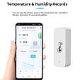 Bluetooth датчик температури та вологості BTH01. Термометр. Гігрометр. Tuya / Smart life, фото 4