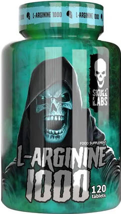 Аргінін Skull Labs L-Arginine 1000 120 tabs, фото 1