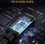 Кабель-перехідник для заряджання ноутбука ASUS 6.0-3.7mm до 100W, фото 2