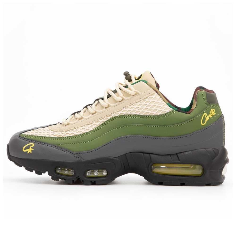 Чоловічі кросівки Nike Corteiz x Air Max 95 SP 'Rules the World - Sequoia' FB2709-300 Gutta Green Khaki, кортез найк аір макс 95