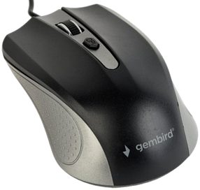 Миша Gembird MUS-4B-01-GB Black/Grey