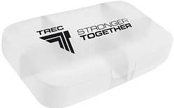 Таблетниця TREC nutrition Pillbox Stronger Together transparent білий