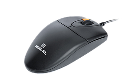 Миша REAL-EL RM-220 Black (EL123200026)