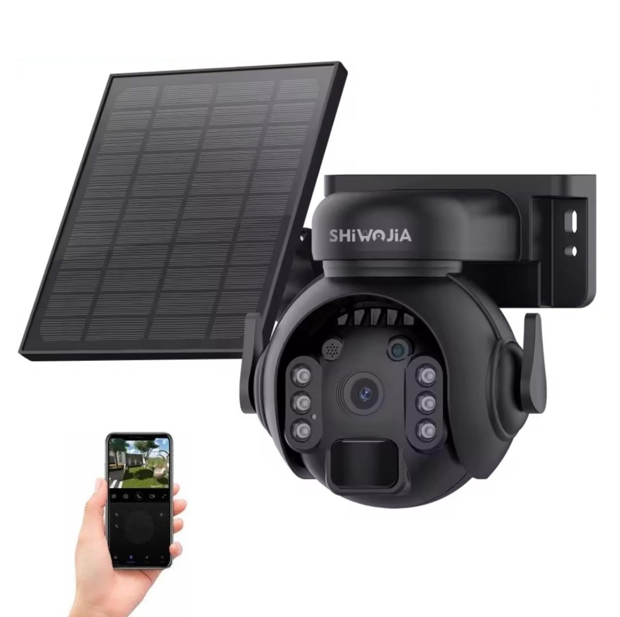 Сонячна поворотна WiFi IP-камера Shiwojia (Inqmega) ST-515C-5M-WiFi. UBox