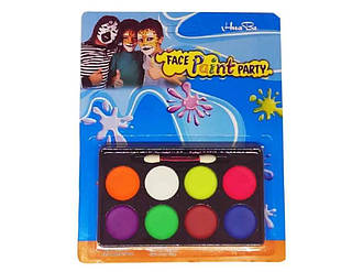 Аквагрім Paint party 8кол з пензликом WW00560ST ТМ STENSON BP