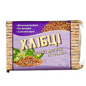 Хлібці дієтичні гречані 70 г