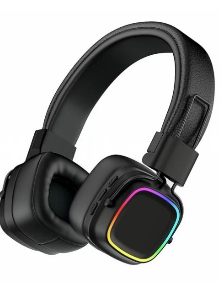 Навушники бездротові Bluetooth MDR Powerful Sound 9538, чорні, фото 1