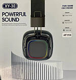 Навушники бездротові Bluetooth MDR Powerful Sound 9538, чорні, фото 2