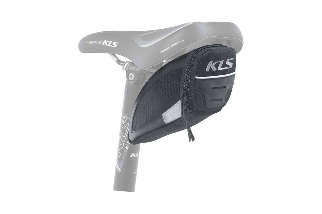 Сумка підсідельна KLS Challanger T-system S (0,3 л) чорний 8585019360281