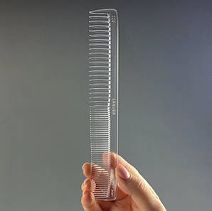 Гребінець для волосся Leader Ultem SP 125 Clear (прозорий), L=175 мм