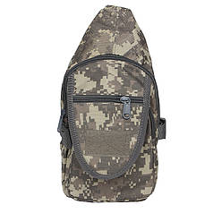 Рюкзак тактичний на одне плече AOKALI Outdoor A32 Camouflage ACU