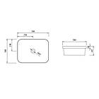 Раковина Qtap Scorpio 500х380х145 White QT1411K490WN, фото 3