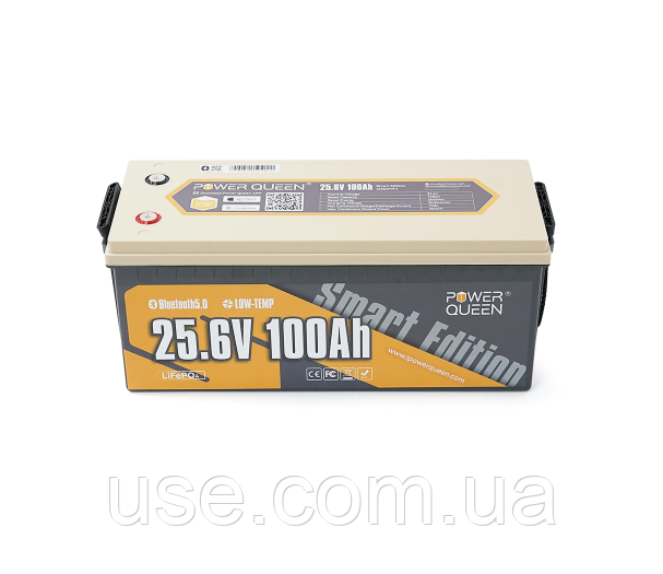 Акумулятор літієвий lifepo4 24в, 100 аh, 24 V, вольт, 100 а год, ампер годин, lifepo4 24100
