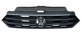 Решітка радіатора Volkswagen T-ROC 17- Fps чорн.+хром.молд.