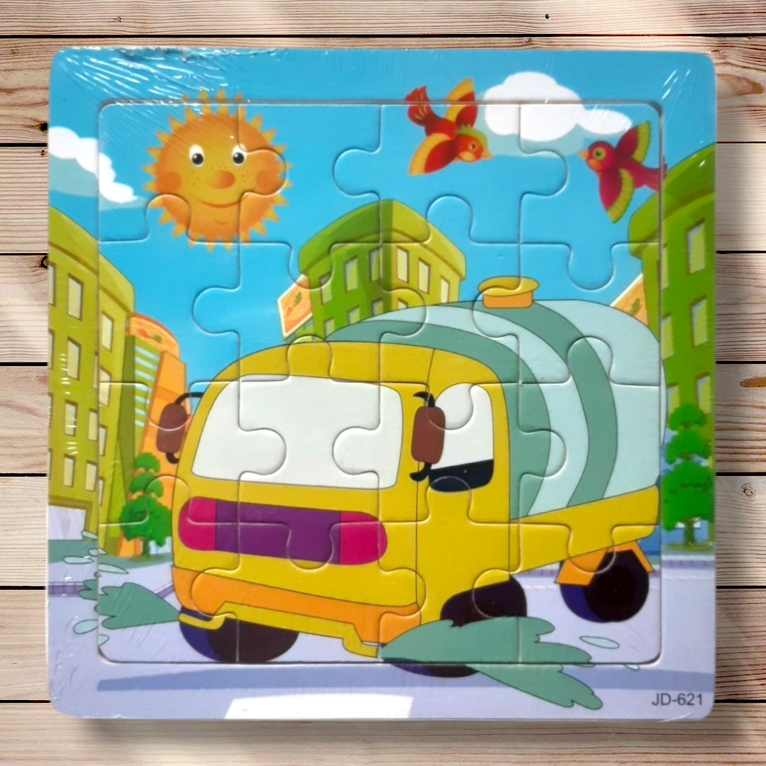 Гра для дітей від 3 років Пазл Машина, фото 1