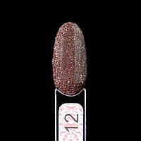 Luma Flash light gel polish №12 Brown 10ml (коричневий)