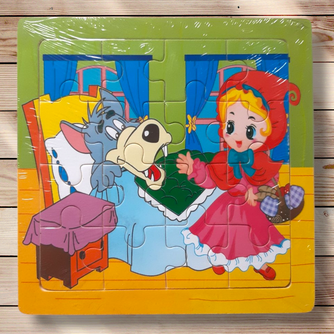 Гра для дітей від 3 років Пазл Червона Шапочка, фото 1