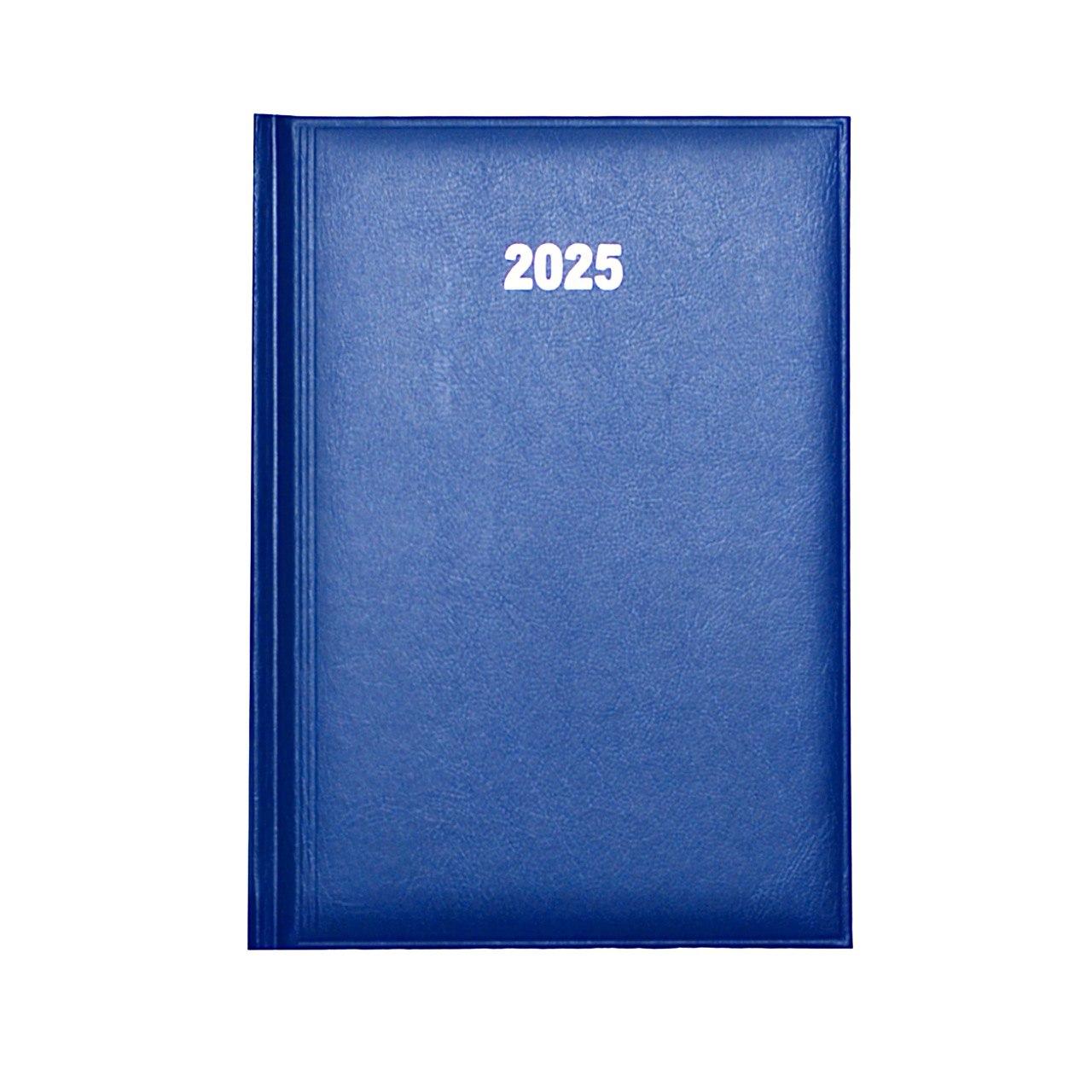 Щоденник датований 2025 Brunnen А5 "Молодова", обкладинка Miradur синій