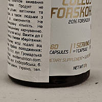 Coleus Forskohlii (вм'ятина на банці) (60 caps)