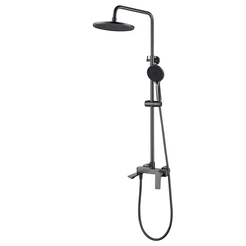 Душова колона Mixxus Premium DERBY 009-J GRAPHITE зі змішувачем (MI6610), фото 1