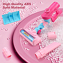 Дитячий ігровий пилосос з насадками 137-11-21 Рожевий, фото 8