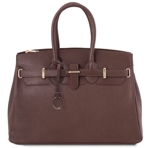 TL Bag Шкіряна сумка жіноча Tuscany TL141529 (Coffee), фото 1