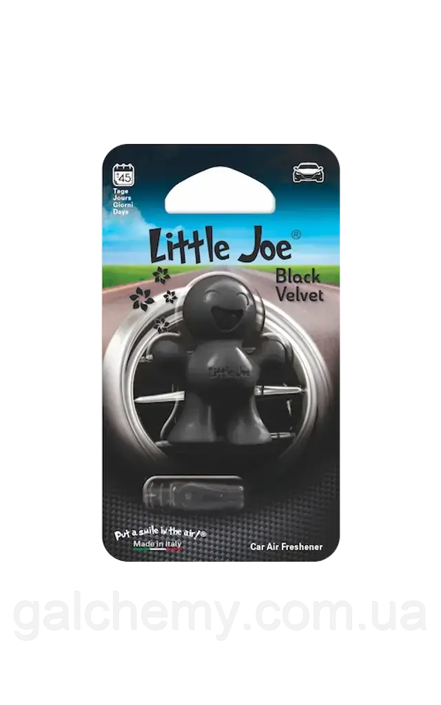 Силіконовий ароматизатор Little Joe Black Velvet З запахом чорного оксамиту
