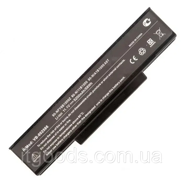 Акумулятор A31-F6 A32-F6 A31-F9 A32-F9 Asus F6 F6A F6H F6K F6S F6V F6Ve F9 F9D F9Dc F9E F9J X20G X20Sq Pro60
