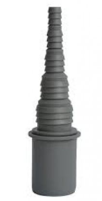 Кінцевик зі штуцером та редукцією 32mm Plastbrno 8-25мм