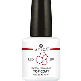 Топ для нігтів Atica Top Gel Coat, 15 мл