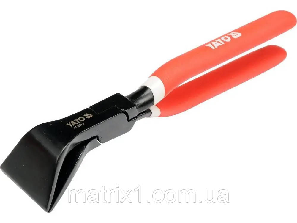 Кліщі покрівельні вигнуті 45°, L = 280 мм YATO YT-5416, фото 1