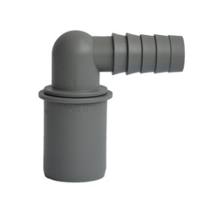 Кутовий кінцевик штуцером та редукцією 32mm Plastbrno UZ30R00