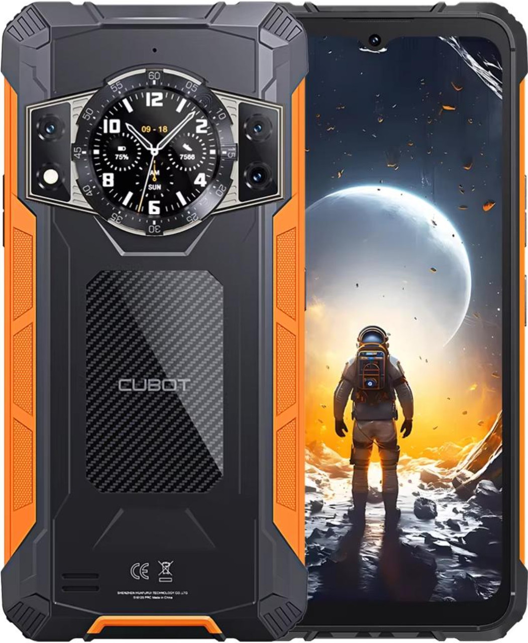 CUBOT KINGKONG ACE 2 6/128GB Black-Orange Гарантія 1 Рік (*CPA -3% Знижка)_L