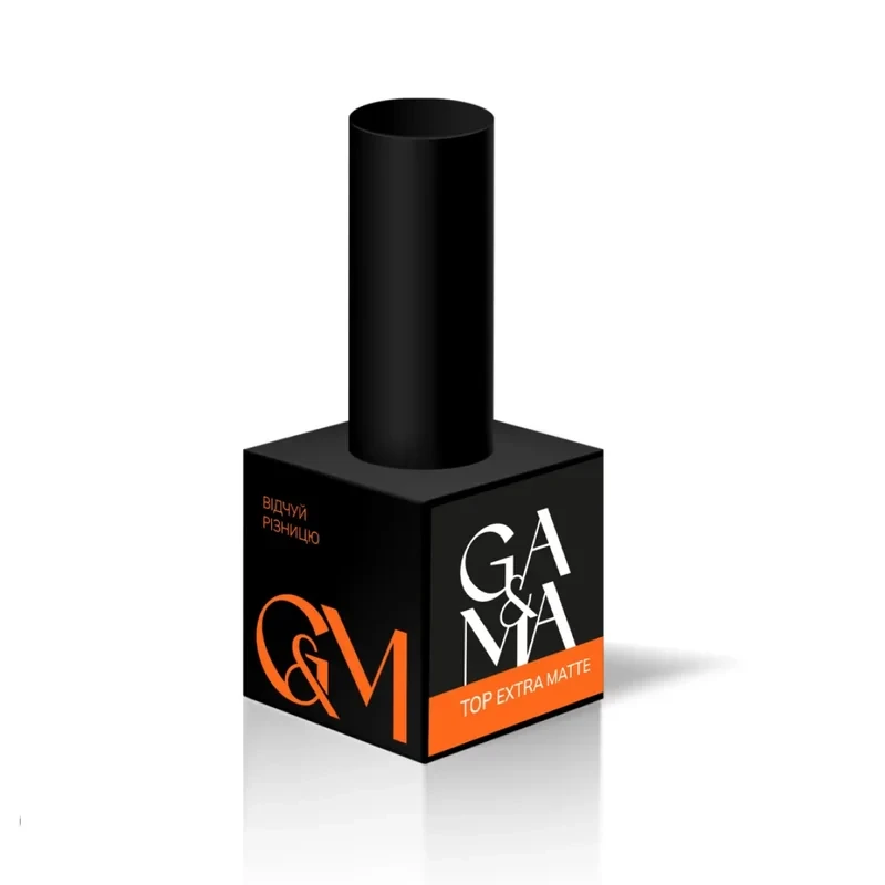 Екстра матовий топ  Top Ga&Ma Extra Matte, 15 мл, фото 1