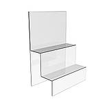 Товарна гірка EKOSTAR на 2 сходинки з акрилу 350х200х500, фото 2