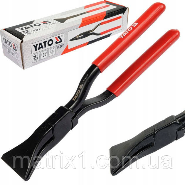 Кліщі покрівельні прямі 180°, L = 280 мм YATO YT-5415