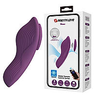 Вібромасажер в трусики з 10 режимами вібрації з керуванням через додаток Pretty Love Mane Stimulator Purple