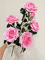 Штучна троянда . Гілка штучної троянди « принцеса» ( 73 см ), фото 7
