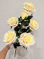 Штучна троянда . Гілка штучної троянди « принцеса» ( 73 см ), фото 5