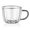 Набір чашок із подвійним дном ARDESTO скло 350 мл 2 шт, фото 3